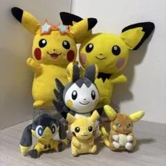 ポケモンfit　アローラライチュウ　エリキテル　ピカチュウ　でんきポケモン　6点