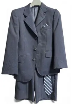 【美品】オンワード樫山 petit i フォーマルスーツ3点セット120ネイビー