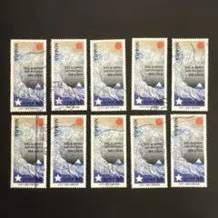 新品未使用 琉球郵便 空手切手 3セント 1964年 1965年 4枚セット