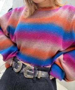 W.W.G スペースダイショートニットのサムネイル
