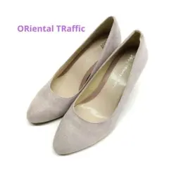 ORiental TRaffic グレー パンプス 38サイズ 7685