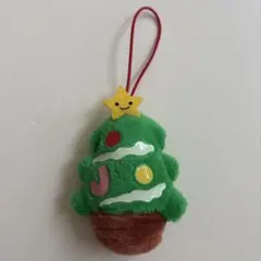 クリスマスツリー ぬいぐるみ マスコット ストラップ