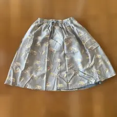 花柄フレアロングスカート Mサイズのサムネイル