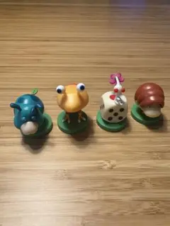 ピクミン　チョコエッグ　モス　チャッピー　白ピクミン　パンモドキ