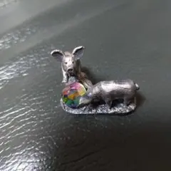 【W.A.P.W. made in great britain】 ぶたの置物