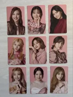 TWICE公式 &TWICE Repackage トレカ 9枚 コンプセット
