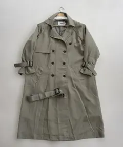 AZUL BY MOUSSY トレンチコート Sサイズ　カーキ