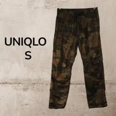 《UNIQLO》카모후라 웜이지 팬츠 난빵 S