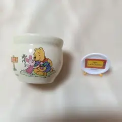 くまのプーさん　壺　陶器　&ライオンキング　ミニプレートのサムネイル