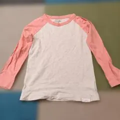 ELFINDOLL CLASSIC Tシャツ 120サイズ ピンク/グレー西松屋