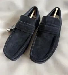 Clarks Walla Loafer GTX Black Suede 新品のサムネイル