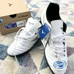 【新品未使用】ミズノ モナルシーダ29cm ワイド 3E サッカーシューズ タグ