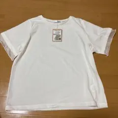 お値下げ　♦︎新品♦︎袖口シアーTシャツ　Lサイズ