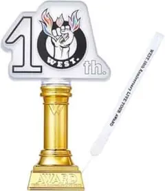 10th WEST. ペンライト トロフィー型