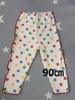 ミッフィーレギンス　花柄　90サイズ