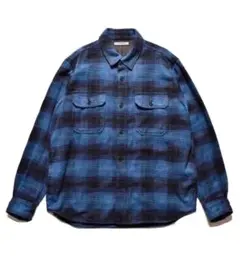 Distortion Ombre Check Flannel Over SHのサムネイル