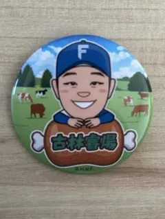 日本ハムファイターズ　古林睿煬　バッジ　ガチャ