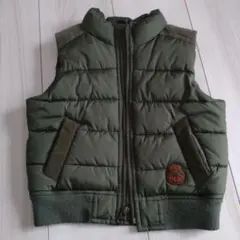 babyGap ベビーベスト 90/48 オリーブグリーン
