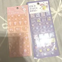 サンリオ マイスウィートピアノ シール 2枚セット