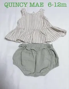 QUINCY MAE セットアップ 6-12m