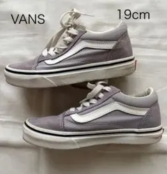 VANS パープルスニーカー 19cm