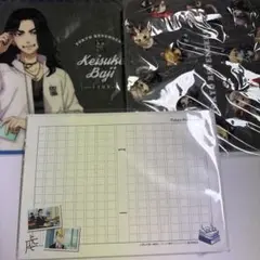 東京リベンジャーズ 場地圭介 ミニタオル2枚 レターセット