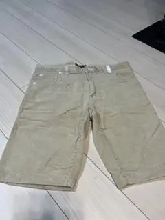 BILLABONG ビラボン　コーデュロイ ハーフパンツ ベージュ　34 中古のサムネイル