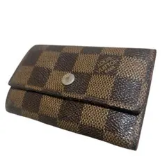 【正規品保証】 ルイヴィトン キーケース 6連 ミュルティクレ　ダミエ