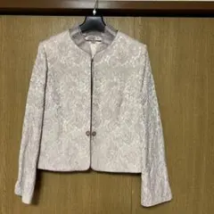 東京ソワール　ユキコキミジマ ノーカラージャケット 13号