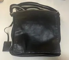 BALLY バリー レザー メッセンジャーバッグ ショルダーバッグ ブラック