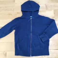 UNIQLO パーカー　フード　ファスナー　ジャンパー　アウター　130