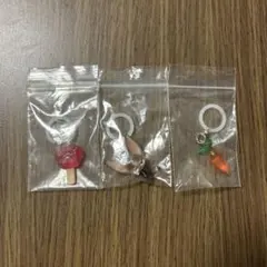 ズートピア めじるしアクセサリー アイスキャンディー　ニンジン フィニック 3点