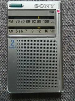 SONY ICF-R350 FM/AMラジオ 2バンド 動作確認済み - メルカリ