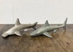 サメフィギュア 2体セット ハンマーヘッド