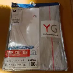 【新品】GUNZE ／半袖Vネックシャツ▪️ Mサイズ(ホワイト)