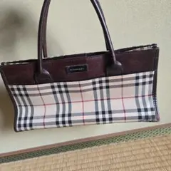 BURBERRY ノバチェック ハンドバッグのサムネイル