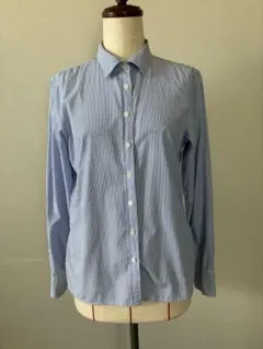 GAP ストライプシャツ　ブルー