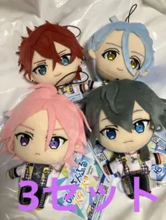 あんスタ ぬいぐるみ　新衣装 　Crazy:B　4種　　３セット　12個