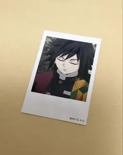 鬼滅の刃 チェキ風ブロマイド 柱カフェ ランダム 冨岡義勇 - メルカリ