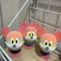 ミッキー・ミニー フィギュア3体セット