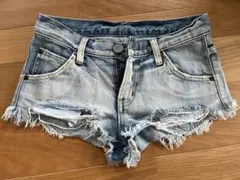 ラグナムーン　ライトブルー デニムショートパンツ