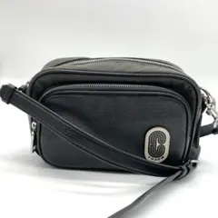 ✨極美品✨コーチ COACH ブラック本革ショルダーバッグ 斜めがけ シルバーのサムネイル