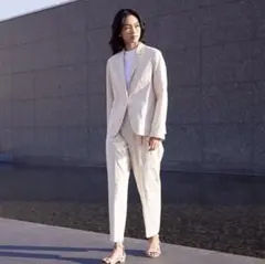 【セットアップ】ユニクロ×theory ジャケット&パンツ スーツ　M セオリー