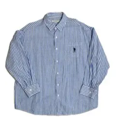 U.S. POLO ASSN. ストライプシャツ Lサイズ
