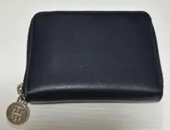 TOMMY HILFIGER 紺　レザー コインケース