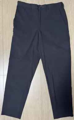 GU ブラック 黒 スラックスパンツ フロントポケット Sサイズ メンズ