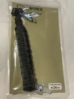 新品 AVIREX 正規品 ストラップ M-factory 色: ブラック