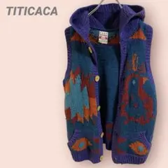 ニットベスト カーディガン