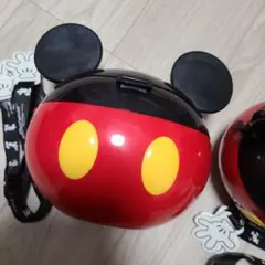 お揃いアイテム！ディズニー　ミッキー　ポップコーンバケット　ペアセット