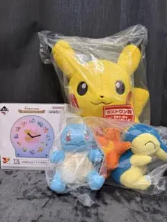ポケモン30周年記念 一番くじ セット ゼニガメ ヒトカゲ フシギバナ